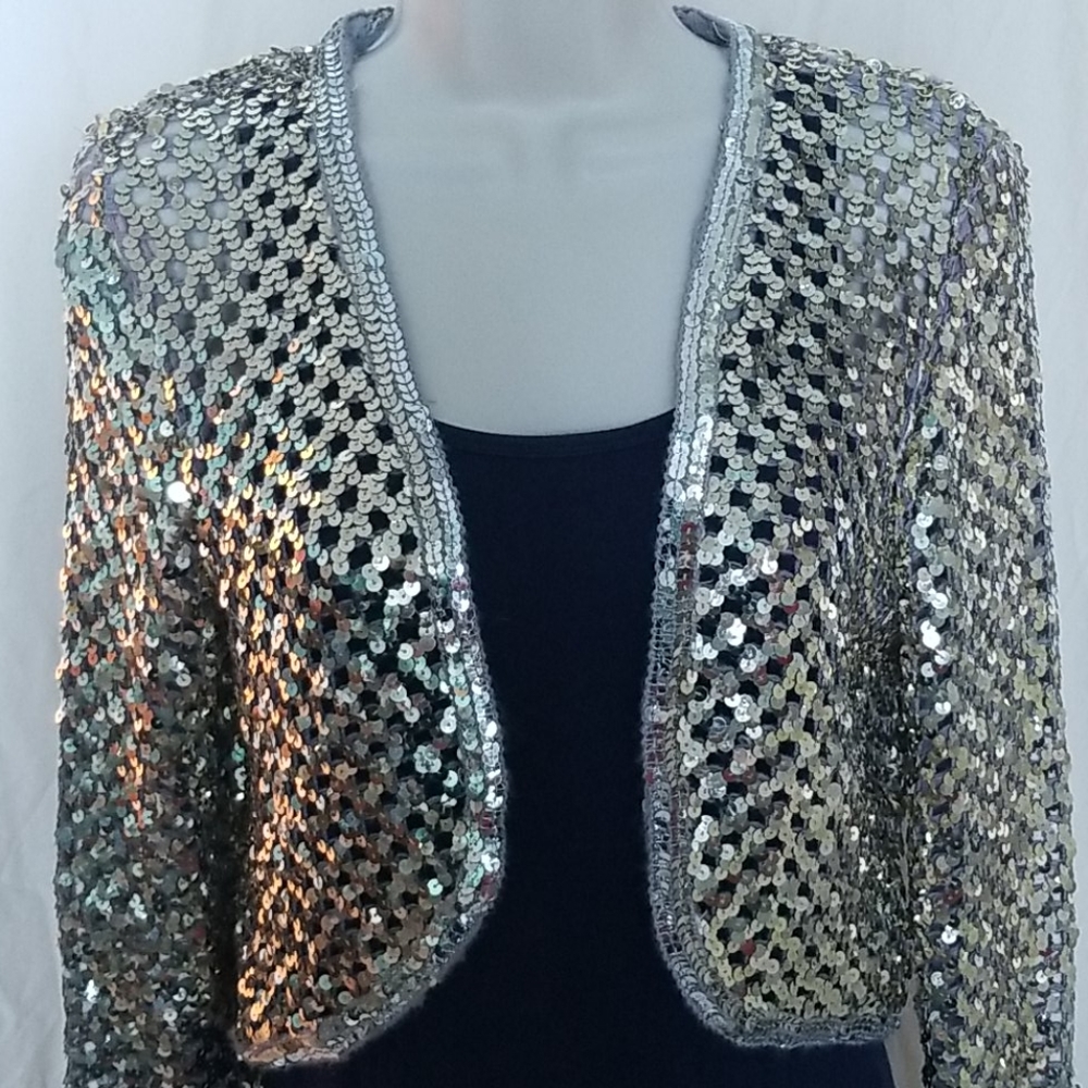 Sequined Bolero - Picture 2 of 6